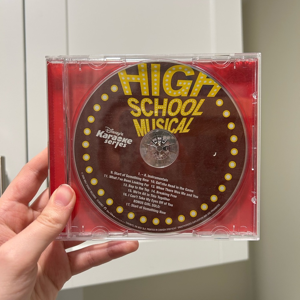 High School Musical Karoke CD